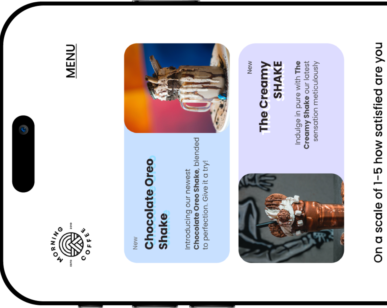 Present your products with a <highlighted>Modern Taste</highlighted>, and easily showcase your menu to your customers. 